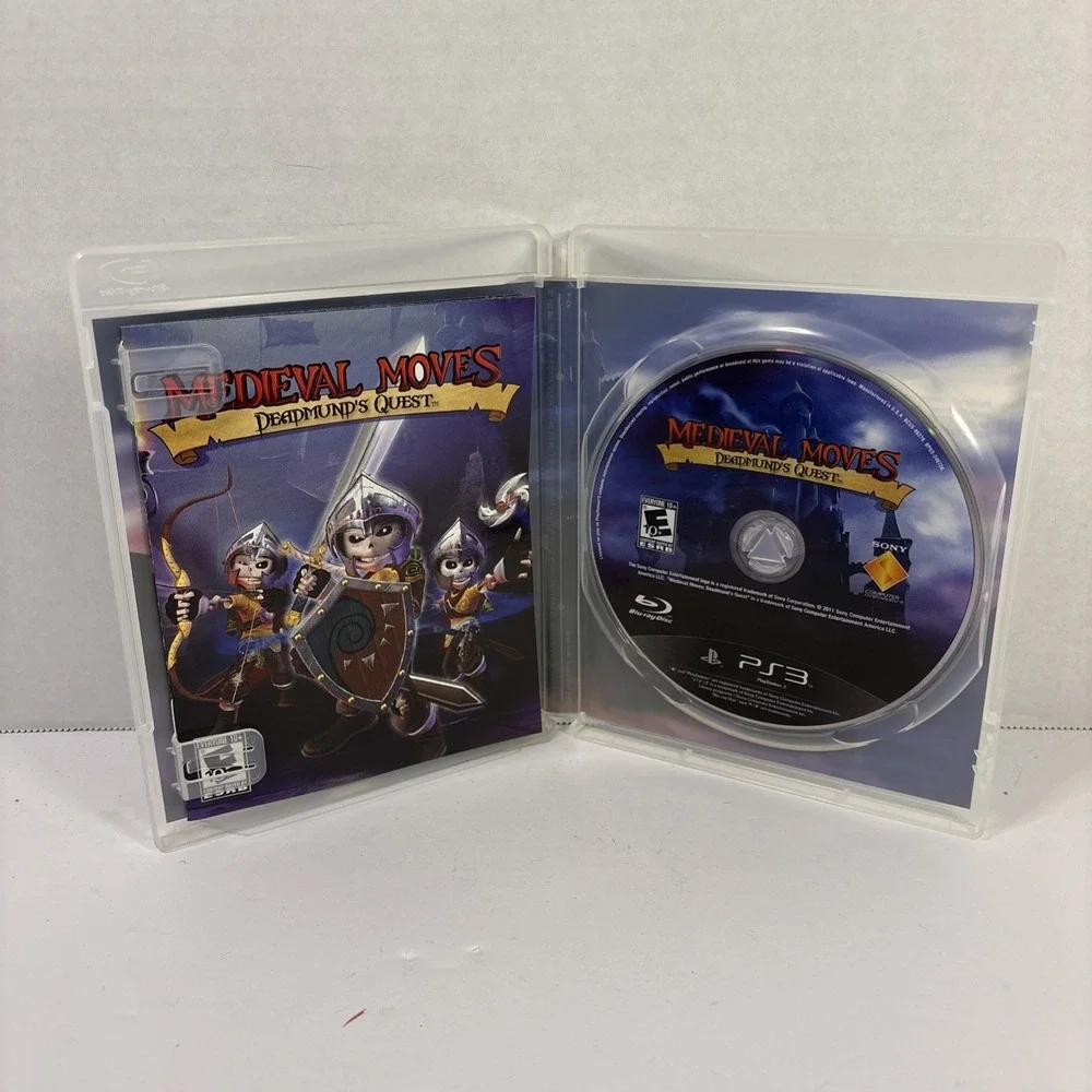 Medieval Moves Deadmund's Quest PS3 Sony PlayStation 3 2011 Used Tested